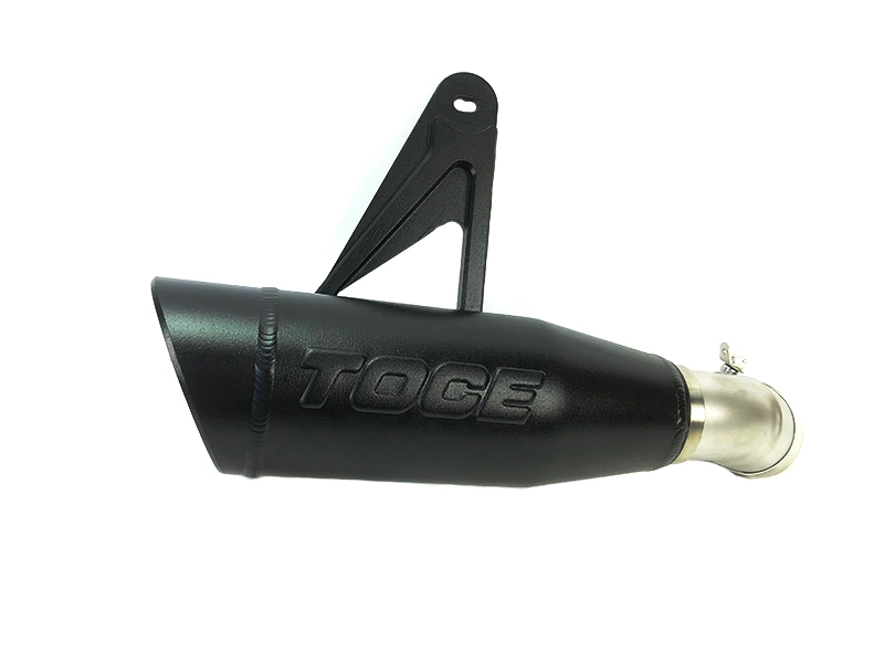 TOCE Performance Visor Tip Slip on Exhaust System for Indian FTR